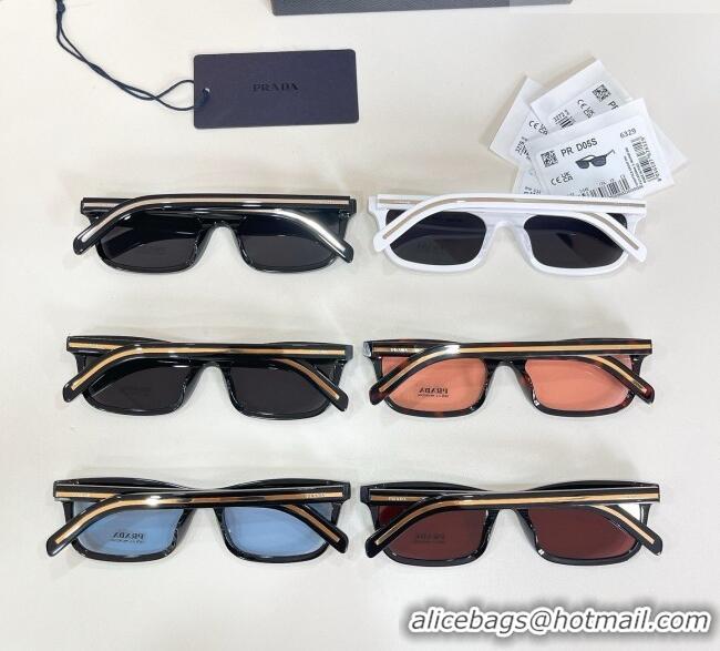 Top Grade Prada Sunglasses RD05S Black/Blue 2026