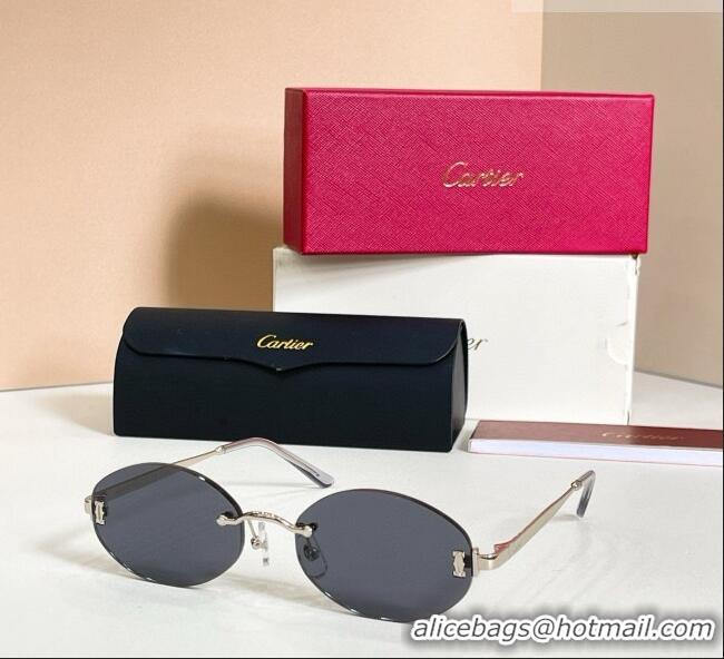 Luxury Discount Cartier Sunglasses CT0592S Black 2026