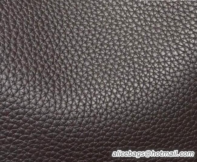 Luxury Cheap Hermes Lindy Bag 26cm in Clemence Leather 31012 Ebony 2026 (Half Handmade)