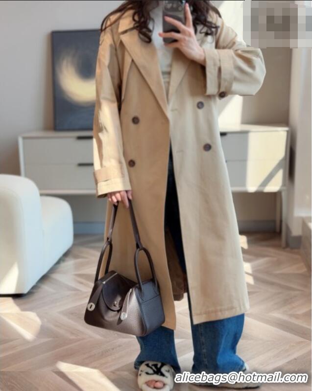 Luxury Cheap Hermes Lindy Bag 26cm in Clemence Leather 31012 Ebony 2026 (Half Handmade)