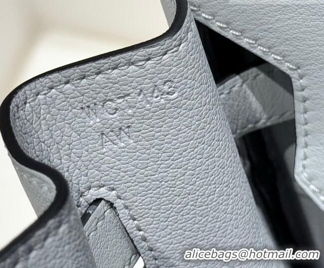 Trendy Design Hermes Birkin 35cm Bag in Canvas and Swift Calfskin Leather H0035 Puppet Grey 2026