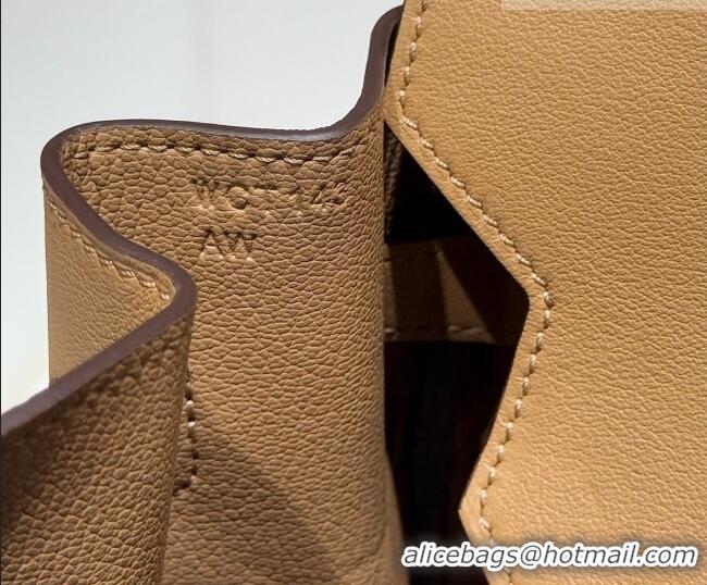 Good Looking Hermes Birkin 35cm Bag in Canvas and Swift Calfskin Leather H0035 Milk Tea 2026