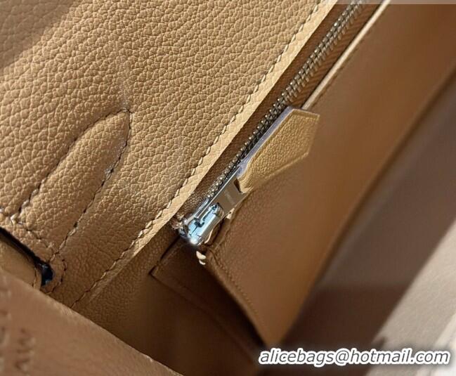 Best Price Hermes Birkin 30cm Bag in Canvas and Swift Calfskin Leather H0030 Biscuits Beige 2026