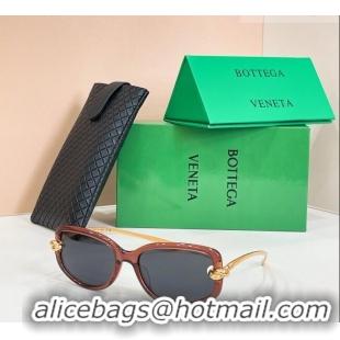 Latest Style Bottega Veneta Sunglasses BV1440SA Brown 2026