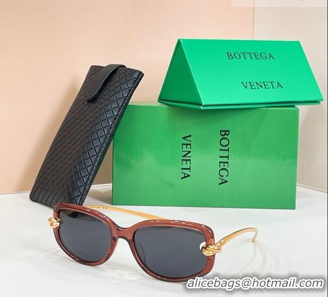 Latest Style Bottega Veneta Sunglasses BV1440SA Brown 2026