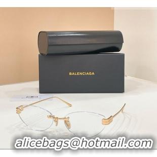 New Cheap Balenciaga Sunglasses BB0486S Gold 2026