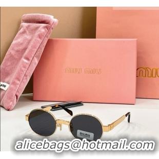 Best Quality Miu Miu Sunglasses SMUB51S 32 Black 2026