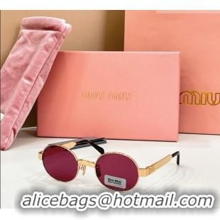 Best Price Miu Miu Sunglasses SMUB51S Red 2026