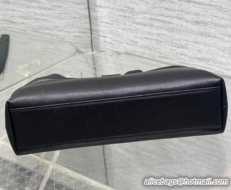 Buy New Cheap Dior Bow Medium Bag in Lambskin Leather 0715PUQO Black 2026