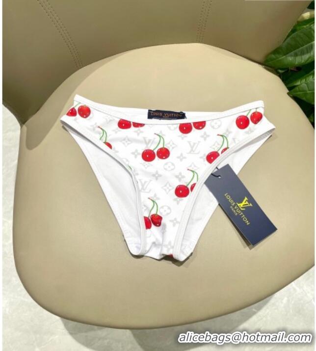 ​Promotional Louis Vuitton LV x TM Cerise Cherry Bikini Set 0721 White 2025