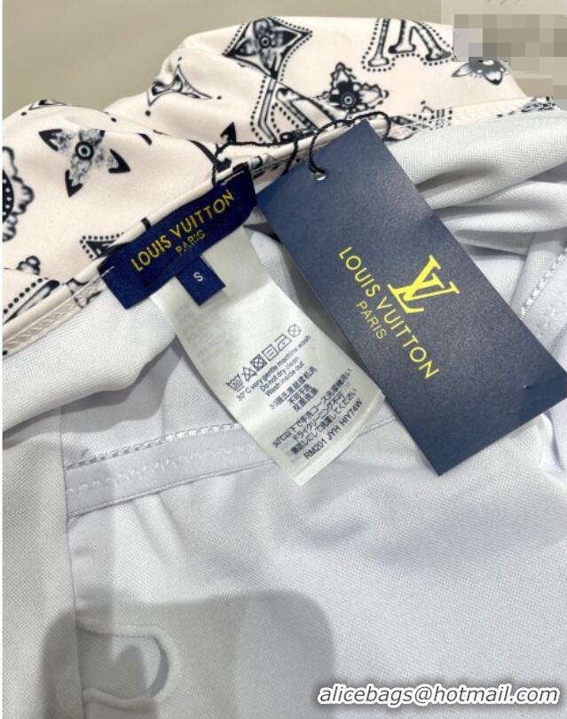 ​Big Discount Louis Vuitton Monogram Swimsuit 0723 White 2025