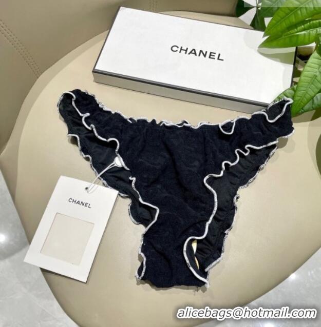 Top Quality Chanel CC Allover Bikini 0723 Black 2025