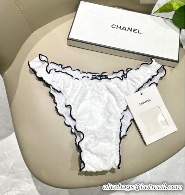 Traditional Specials Chanel CC Allover Bikini 0723 White 2025
