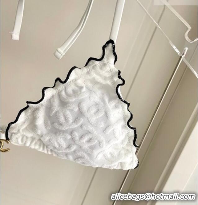 Traditional Specials Chanel CC Allover Bikini 0723 White 2025