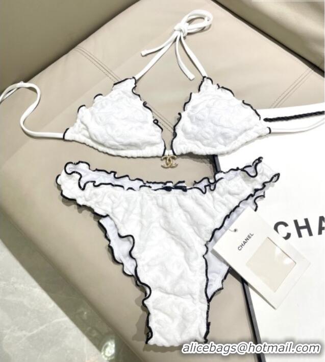 Traditional Specials Chanel CC Allover Bikini 0723 White 2025