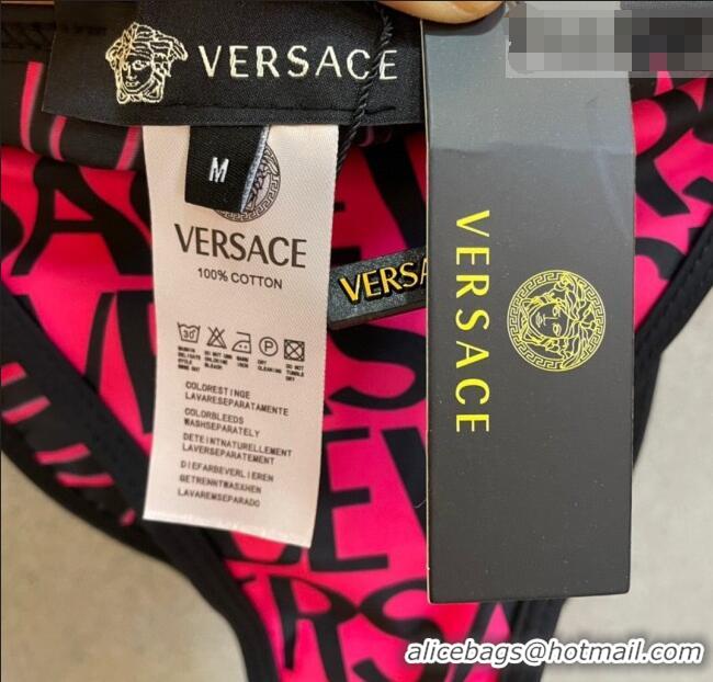 New Fashion Versace Bikini 0723 Pink/Black 2025