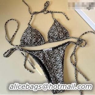 Good Quality Loewe Anagram Bikini 0723 Black 2025