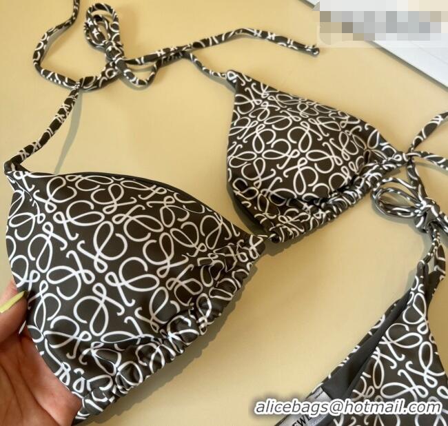 Good Quality Loewe Anagram Bikini 0723 Black 2025