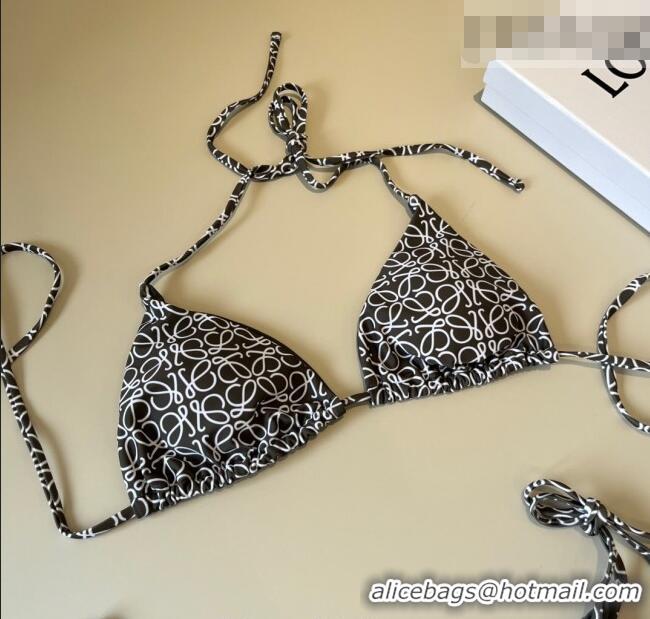 Good Quality Loewe Anagram Bikini 0723 Black 2025