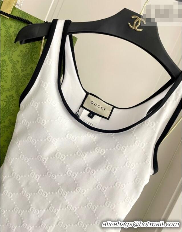 ​Hot Sell Cheap Gucci GG Swimsuit 0723 White 2025