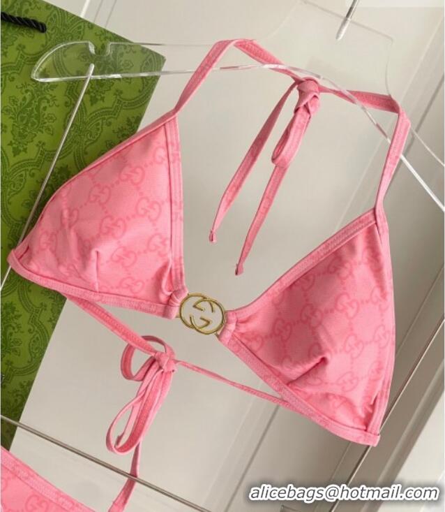 Top Grade Gucci GG Bikini 0723 Pink 2025