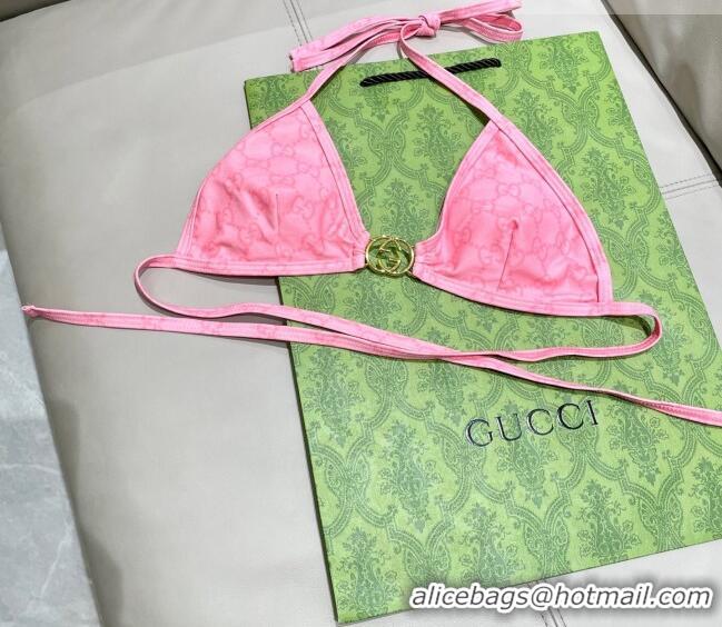 Top Grade Gucci GG Bikini 0723 Pink 2025