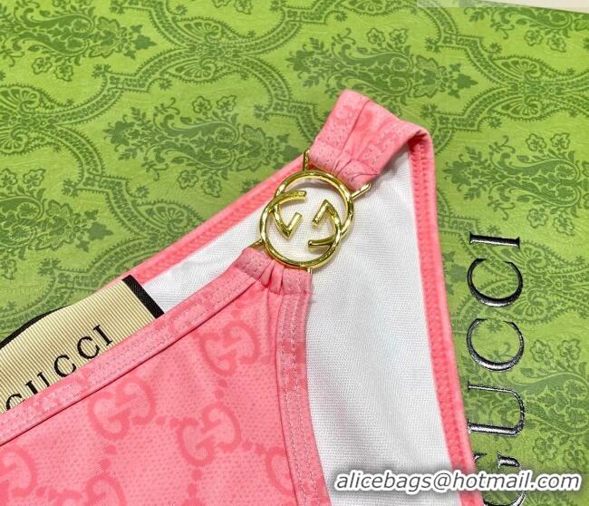 Top Grade Gucci GG Bikini 0723 Pink 2025