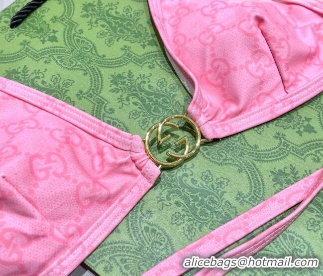 Top Grade Gucci GG Bikini 0723 Pink 2025