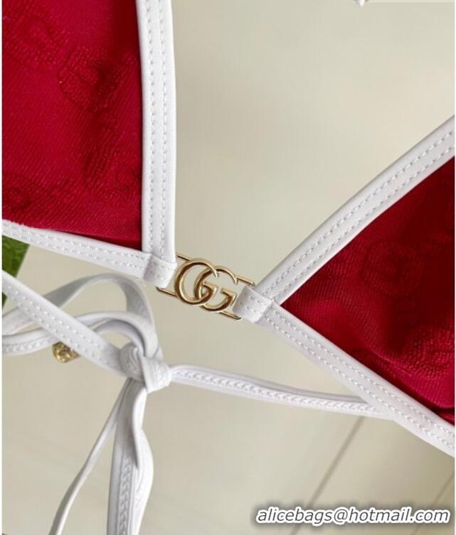 Top Quality Gucci GG Bikini 0723 Red 2025