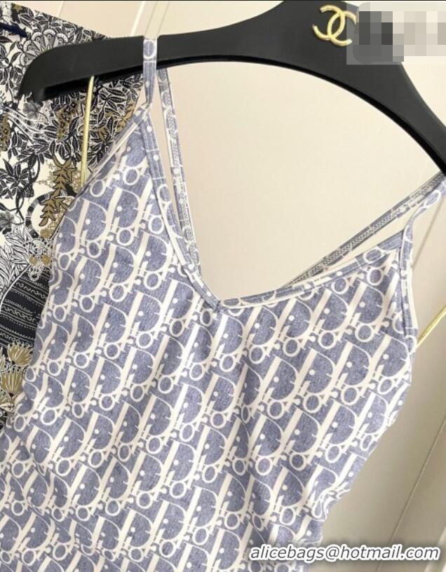 ​Grade Design Dior Oblique Swimsuit 0723 Blue 2025