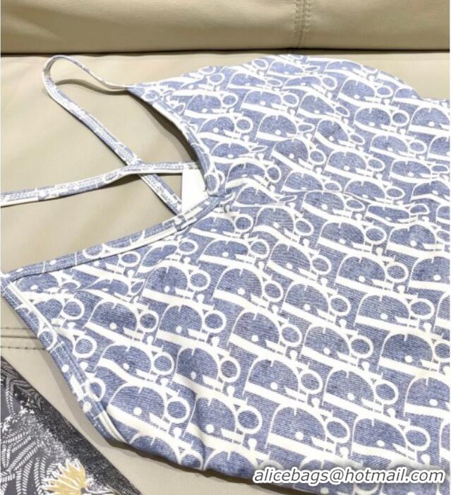 ​Grade Design Dior Oblique Swimsuit 0723 Blue 2025