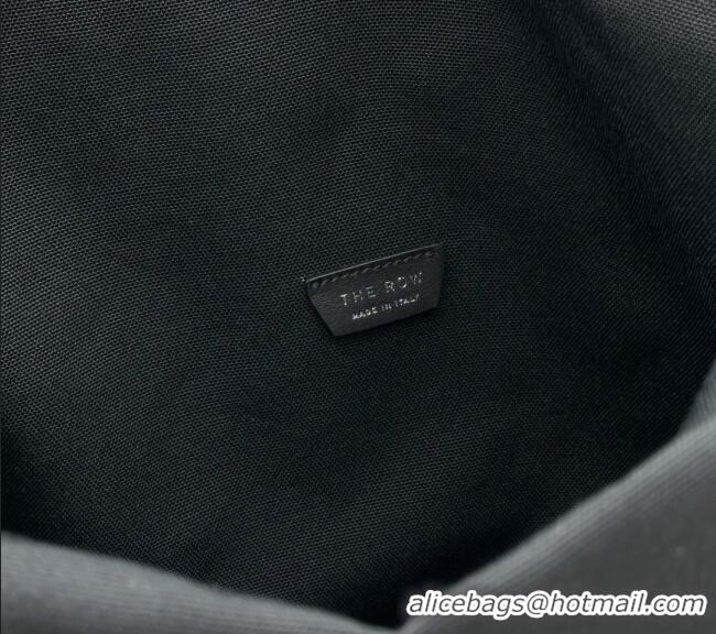 Buy Discount The Row Margaux 17 Inside Out Bag in 30901 Black Fabric & Leather 2026