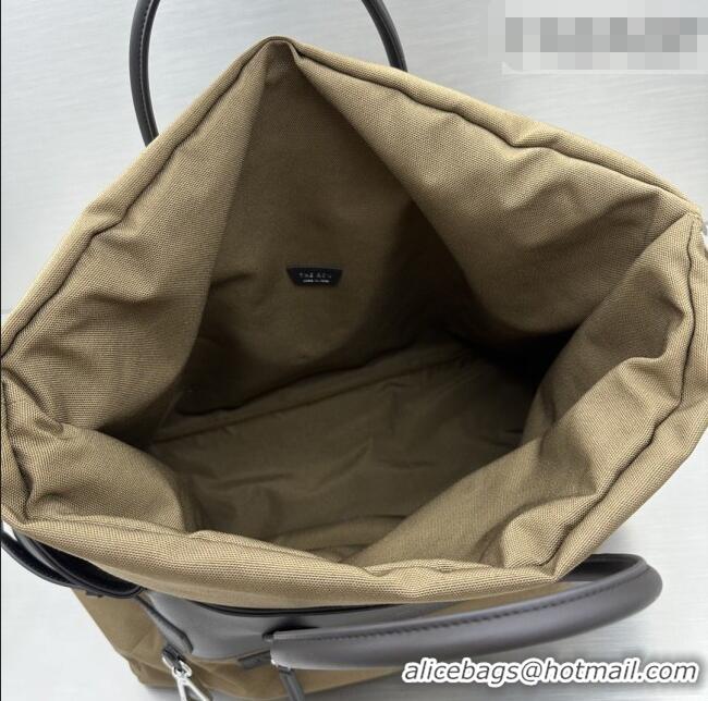 New Design The Row Margaux 17 Inside Out Bag in 30901 Brown Fabric & Leather 2026