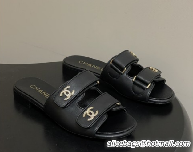Most Popular Chanel Mules Sandal in Lambskin G47043 Black 2026