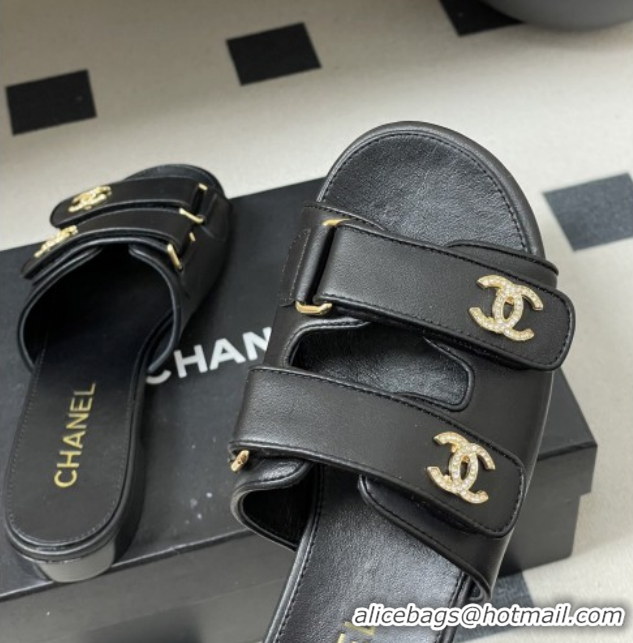 Most Popular Chanel Mules Sandal in Lambskin G47043 Black 2026