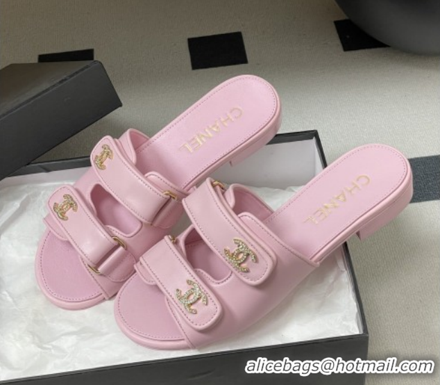 Good Product Chanel Mules Sandal in Lambskin G47043 Pink 2026