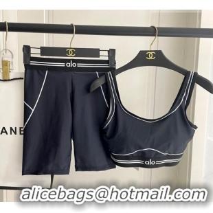 Trendy Design Alo Yoga Activewear Set 1111 Black 2025