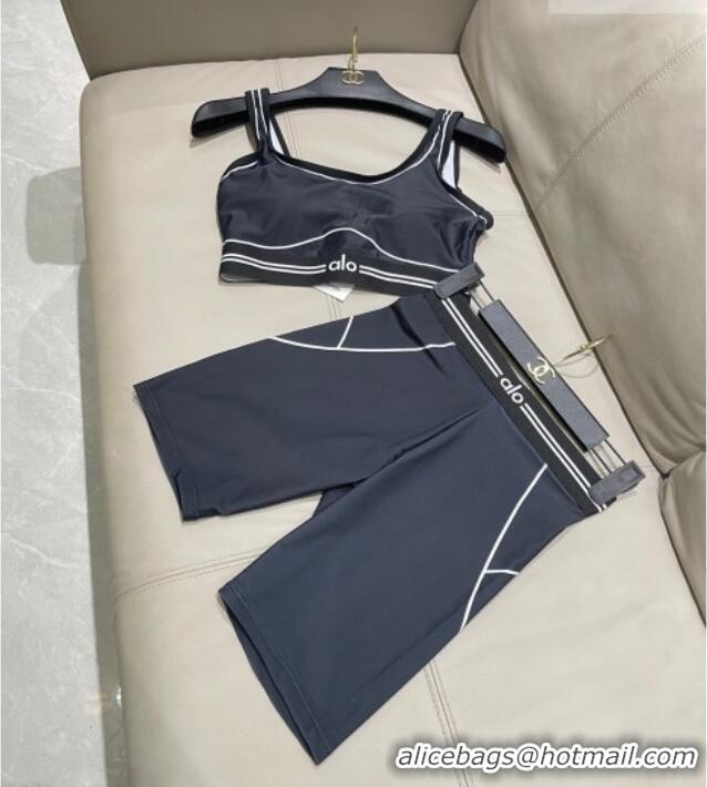 Trendy Design Alo Yoga Activewear Set 1111 Black 2025