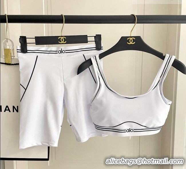 Well Crafted Alo Yoga Activewear Set 1111 White 2025