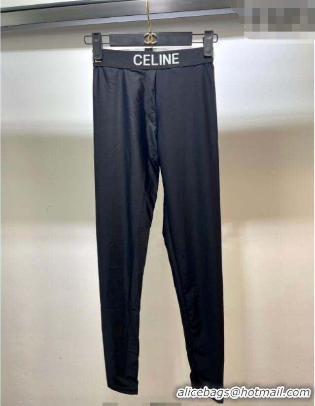 Famous Brand Celine Yoga Activewear Set 1112 Black 2025