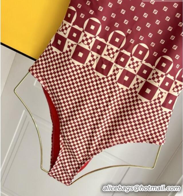 Pretty Style Fendi Swimwear F030606 Red 2026