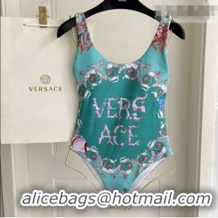​Original Cheap Versace Swimwear V030607 Green 2026