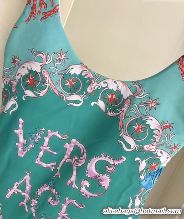 ​Original Cheap Versace Swimwear V030607 Green 2026