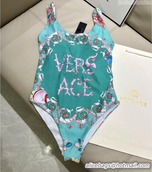 ​Original Cheap Versace Swimwear V030607 Green 2026