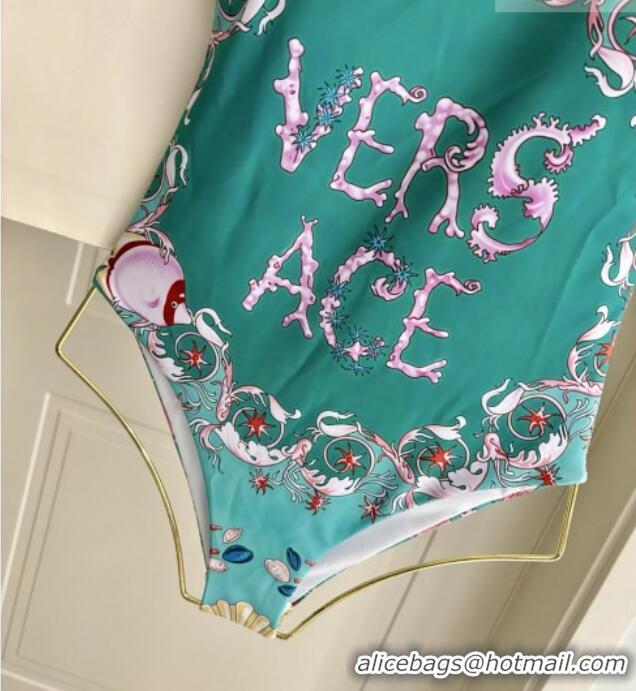 ​Original Cheap Versace Swimwear V030607 Green 2026