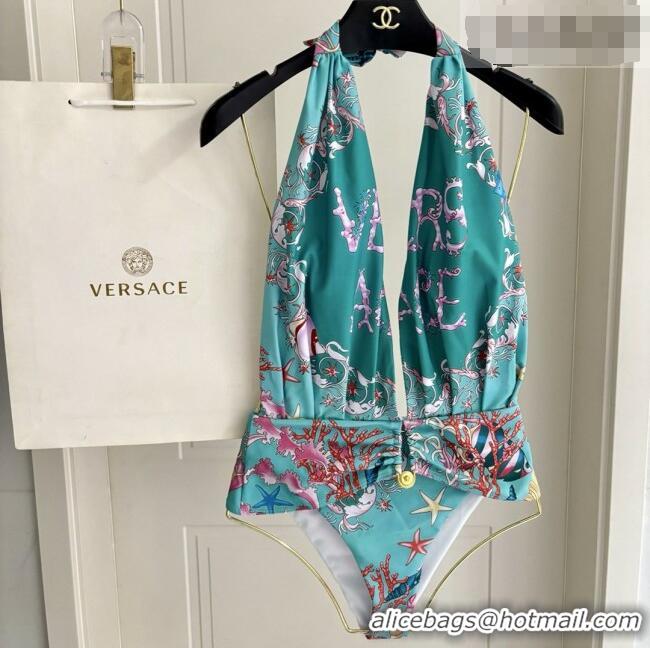 Traditional Specials Versace Swimwear V030608 Green 2026