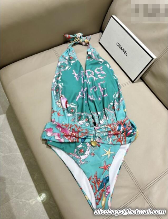 Traditional Specials Versace Swimwear V030608 Green 2026