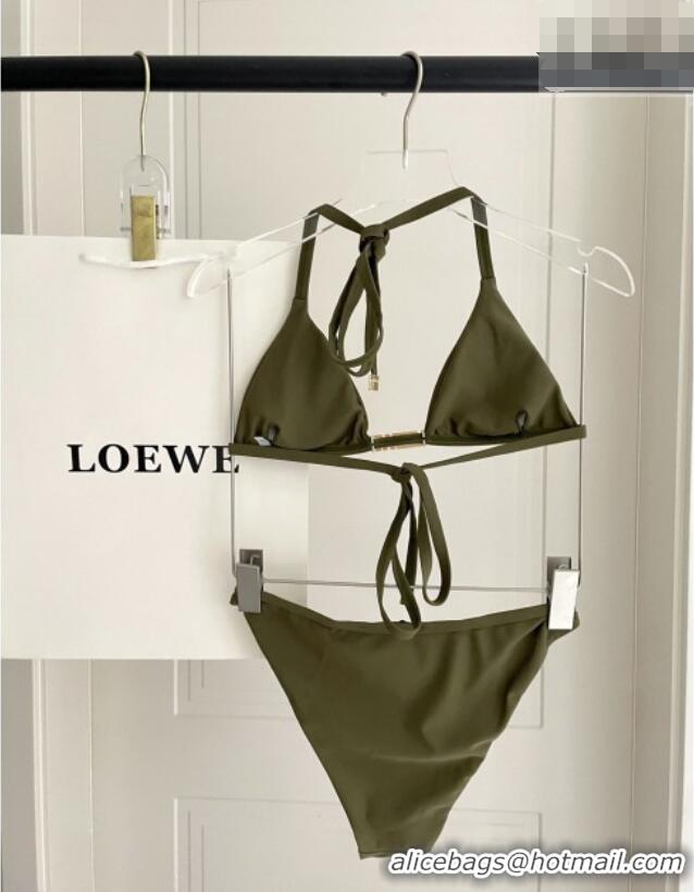 ​Top Design Loewe Swimwear L030613 Green 2026