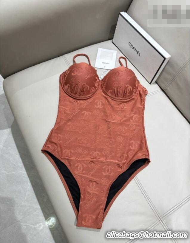 Most Popular Chanel Swimwear CH030625 Brown 2026