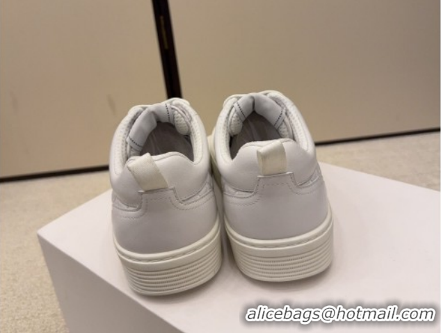 Purchase Chanel Quilted Calfskin Leather Sneakers CH030607 White2 2026